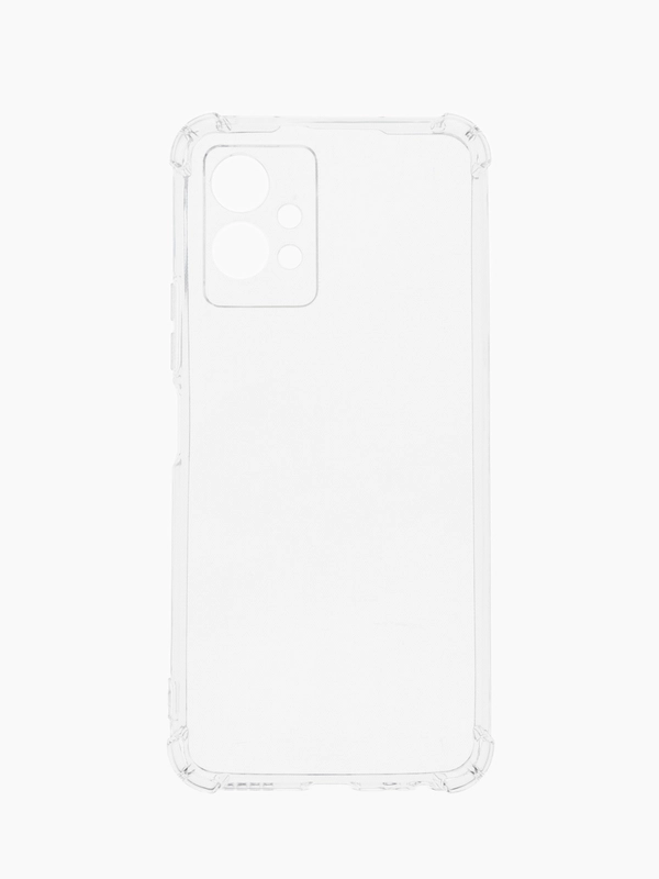 Чехол для Vivo Y55 5G / Y75 5G / T1 5G, с усиленными углами, силиконовый, прозрачный