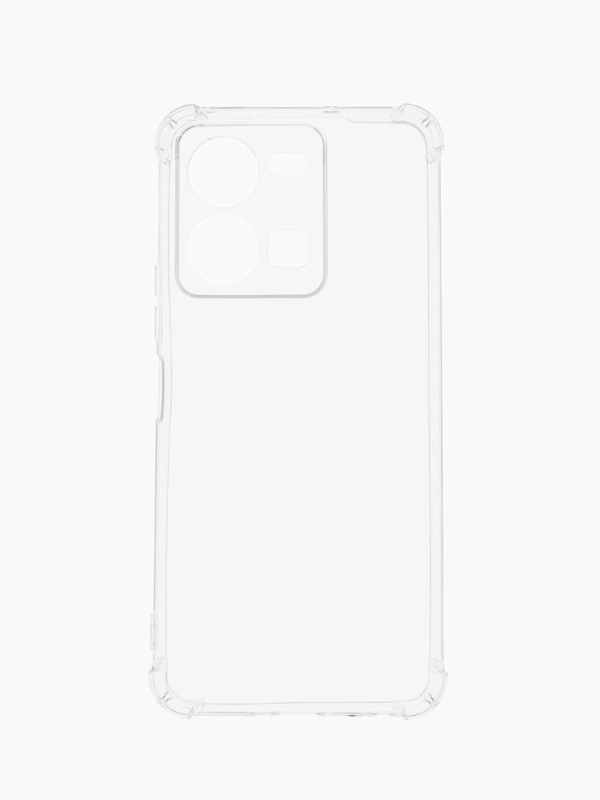 Чехол для Vivo Y35 4G, с усиленными углами, силиконовый, прозрачный