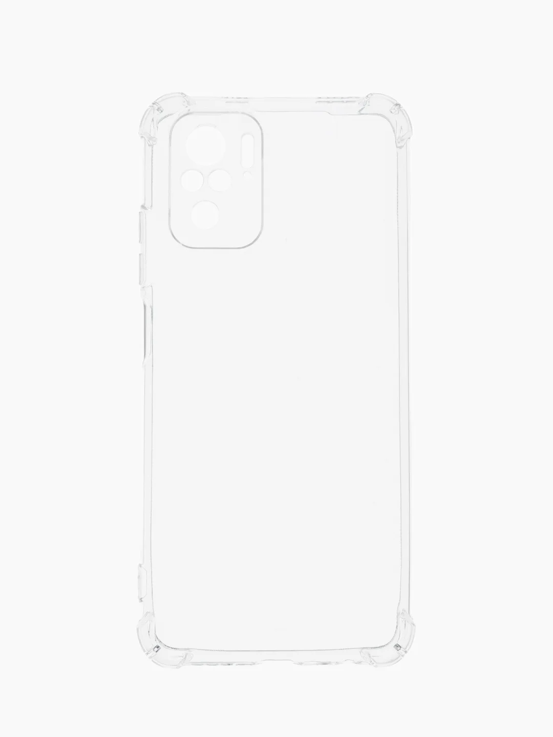 Чехол для Xiaomi Redmi Note 10 / Note 10s, Poco M5s, силиконовый, прозрачный