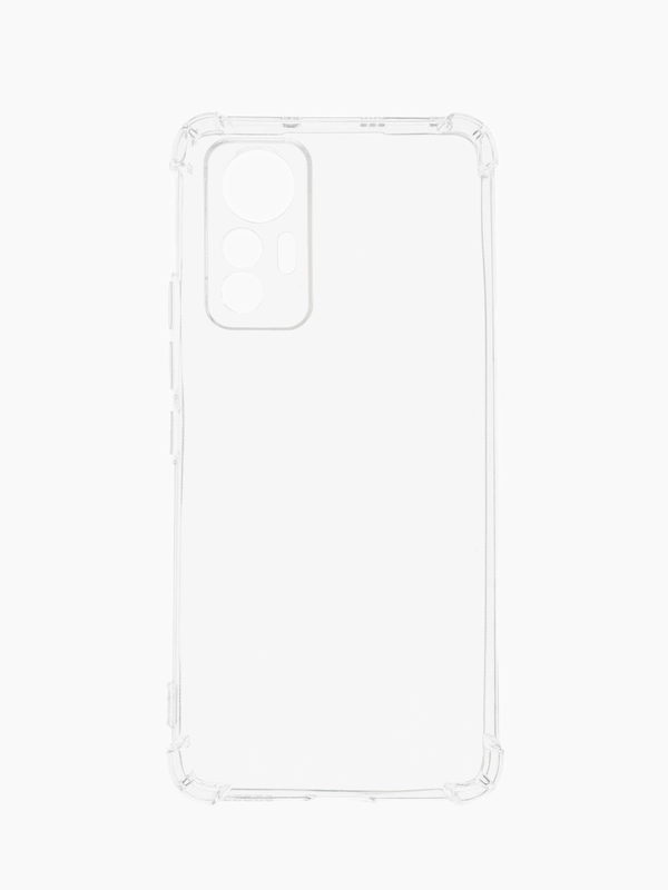 Чехол для Xiaomi 12 Lite (2022), с усиленными углами, силиконовый, прозрачный