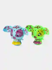 Желтый шар-трансформер "Zoobles", наборы Зубликов с магнитными карточками