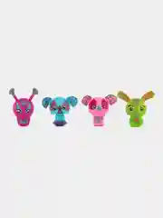 Сиреневый шар-трансформер "Zoobles", наборы Зубликов с магнитными карточками