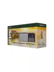 Красный радиоприемник цифровой Perfeo i120 Егерь FM+ 70-108МГц