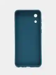 Синий меланж силиконовый чехол для Samsung Galaxy A03 core (Самсунг Галакси А03 Кор)