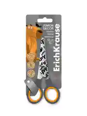 Ножницы ErichKrause® Juinior Decor Happy Capy с принтом на лезвиях, 13см
