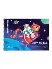 Альбом для рисования на спирали ErichKrause Space Animals, А4, 20 листов, микроперфорация