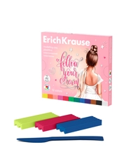 Пластилин классический ErichKrause Pointes 12 цветов со стеком, 180 г (в коробке 12 шт)
