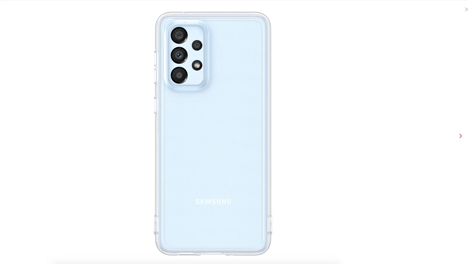 Прозрачный чехол Samsung Galaxy A33 (5G) / Самсунг Галакси А33