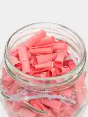 Розовый подарок на Новый год для любимой, подарочный набор для мамы, любимого, банка с пожеланиями