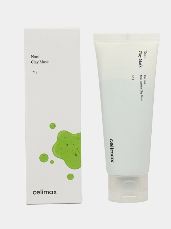 Очищающая глиняная маска на основе нони Celimax Noni Refresh Clay Mask