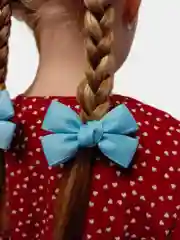Молочный бантики на хвостики, ручной работы, резинки, аксессуары для волос, бантики для сада