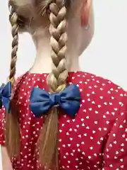 Молочный бантики на хвостики, ручной работы, резинки, аксессуары для волос, бантики для сада