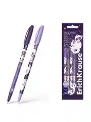 Набор из 4 ручек шариковых ErichKrause Neo® Stick Space Anime 0.7, цвет чернил синий