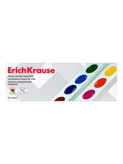 Краски акварельные ErichKrause медовые 12 цветов (в коробке)