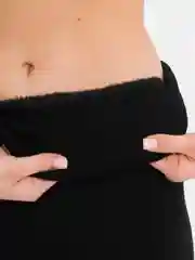 Женские зимние теплые лосины с мехом