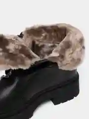 Черный ботинки женские зимние