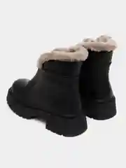 Черный ботинки женские зимние