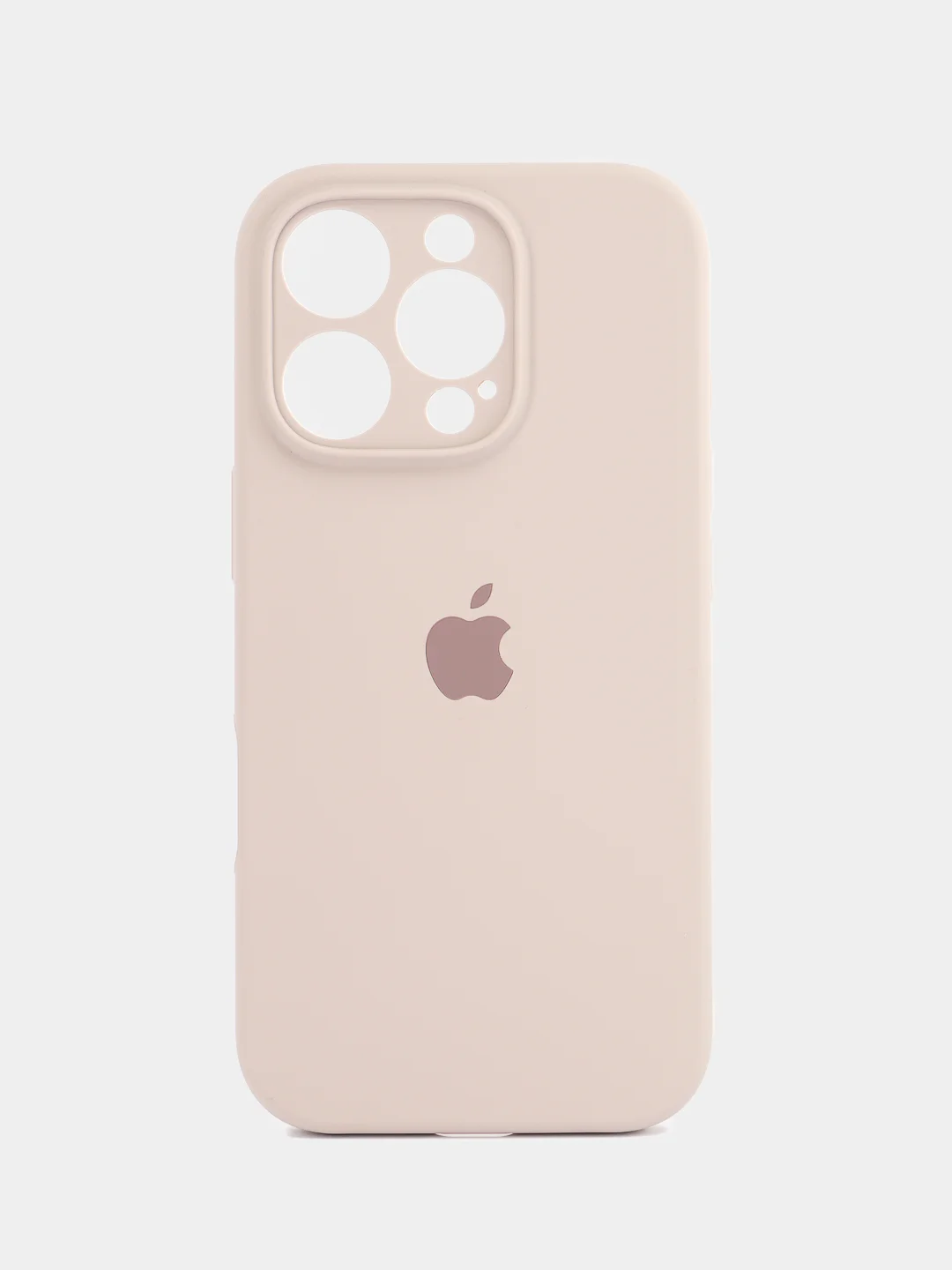 Бежевый чехол на телефон Iphone 16, 16 Pro, 16 Pro Max