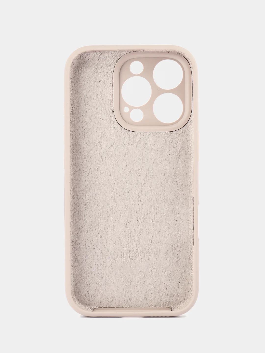 Бежевый чехол на телефон Iphone 16, 16 Pro, 16 Pro Max