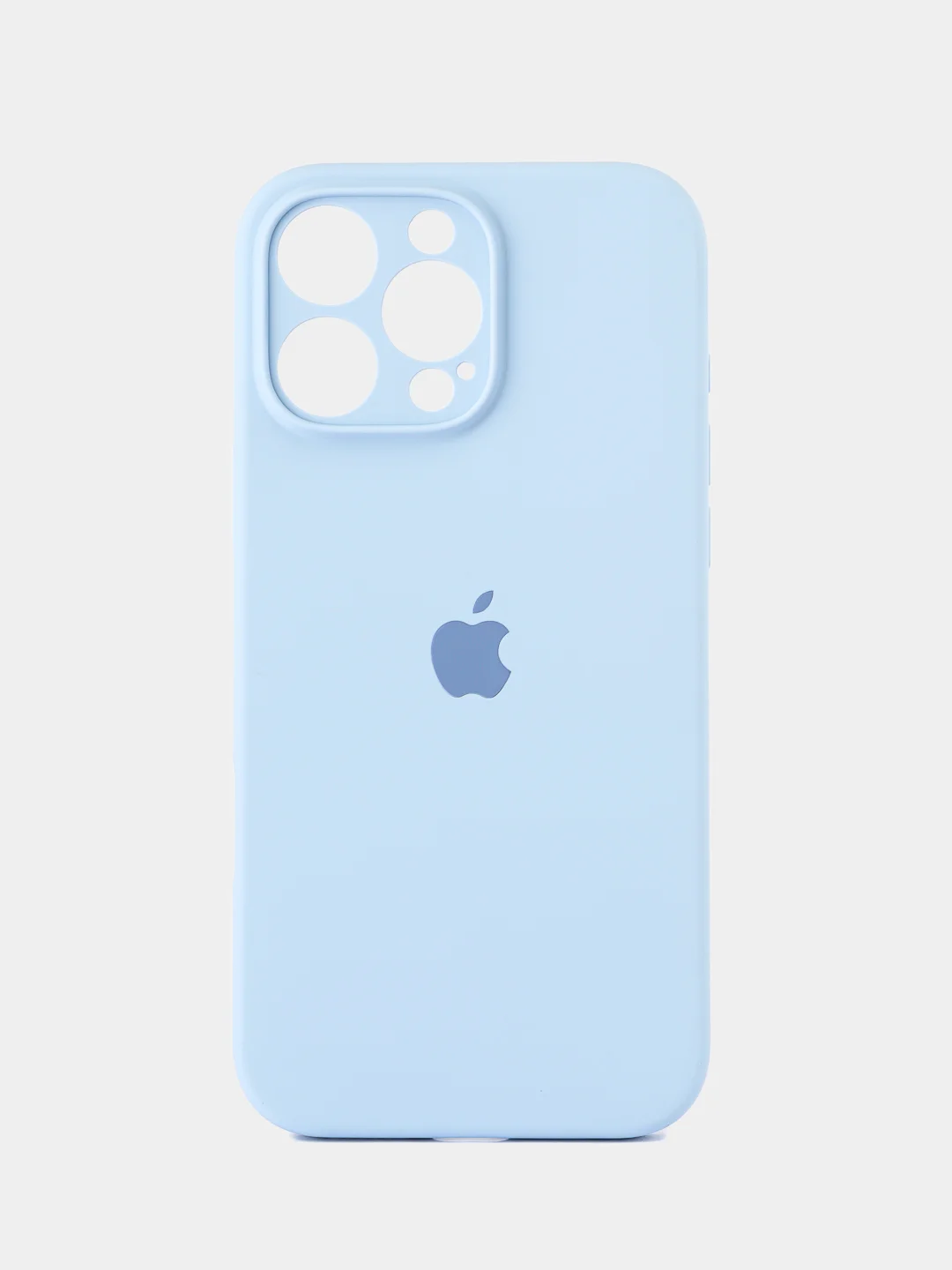Голубой чехол на телефон Iphone 16, 16 Pro, 16 Pro Max