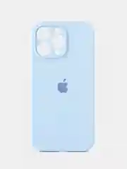 Голубой чехол на телефон Iphone 16, 16 Pro, 16 Pro Max