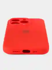 Красный чехол на телефон Iphone 16, 16 Pro, 16 Pro Max
