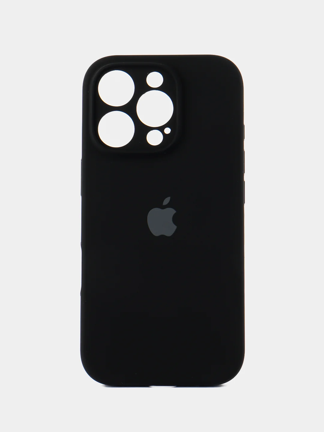 Черный чехол на телефон Iphone 16, 16 Pro, 16 Pro Max