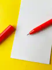 Синий подарочный набор новогодний, блокнот и фигурная ручка, детский, подросткам, взрослым