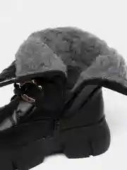 Угольный детские дутики