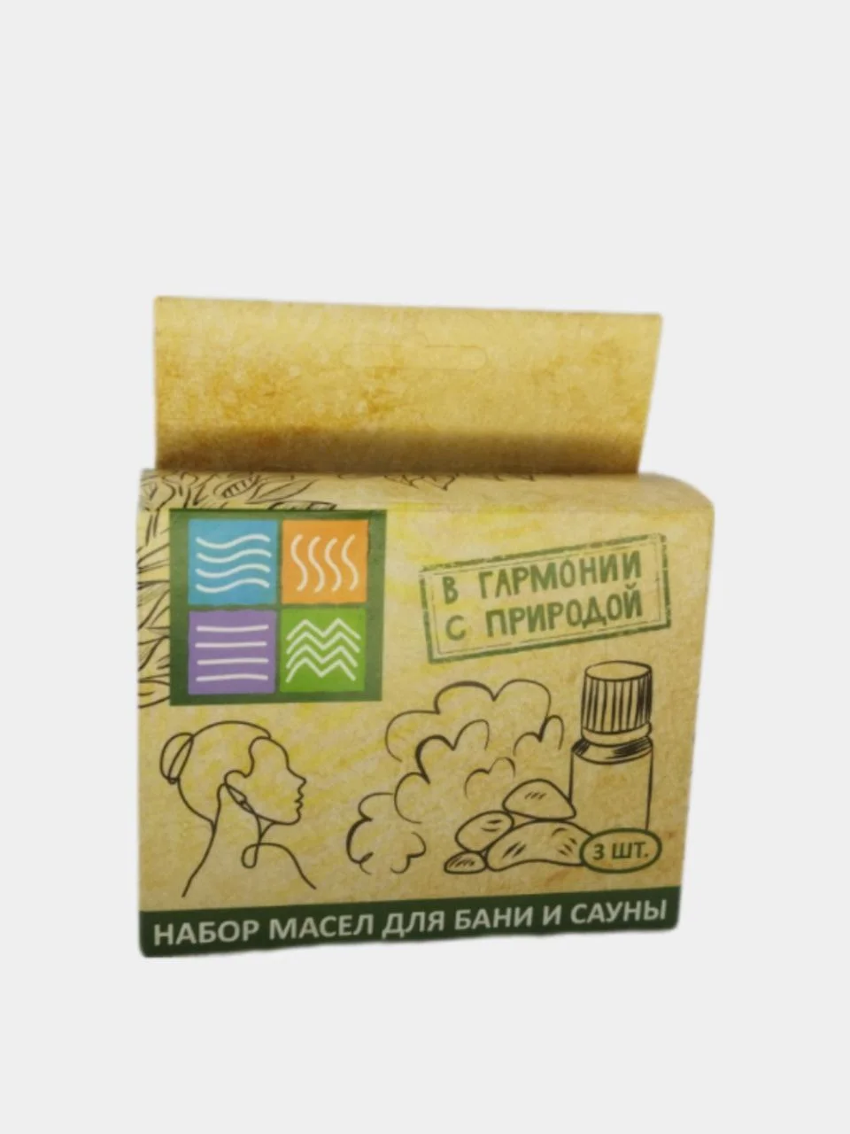 Набор эфирных масел для бани и сауны, цитрус, сосна, пихта, 3 штуки, 15 мл