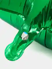 Зеленый воздушный шар Звезда