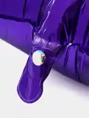 Фиолетовый воздушный шар Звезда