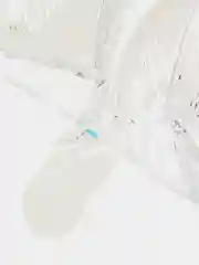Серебряный воздушный шар Звезда