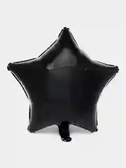 Черный воздушный шар Звезда