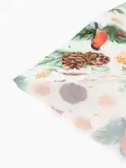 Молочный пакет подарочный новогодний пакетик с вырубной ручкой, 5 шт / 10 шт