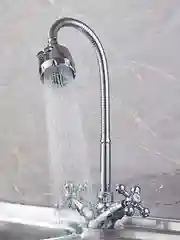 Смеситель для кухни с гибким изливом Ledeme L4319-3