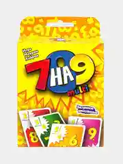 Настольная игра 7 на 9 multi (изучай таблицу умножения играя) обучающая игра для детей