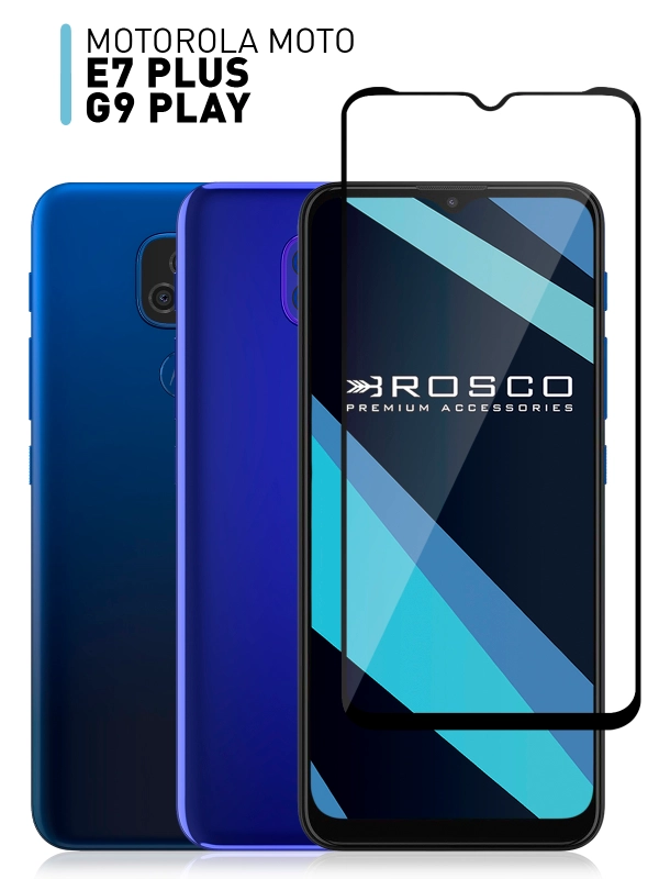Защитное стекло для Motorola Moto E7 Plus, G9 Play, Moto G10, Moto G20 и Moto G30