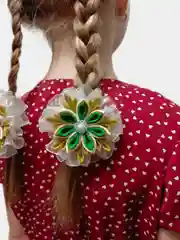 Желтый бантики для волос, Резинки для волос, Новый год, Ободки, Аксессуары для волос