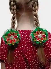 Бантики для волос, Резинки для волос, Новый год, Ободки, Аксессуары для волос