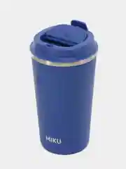 Синий термокружка MIKU для кофе, чая с собой и в автомобиль, 510 мл