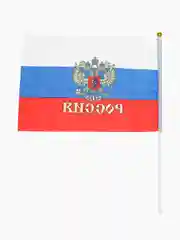 Аметистовый флаги / Флажки : Россия, 9 Мая, День Победы