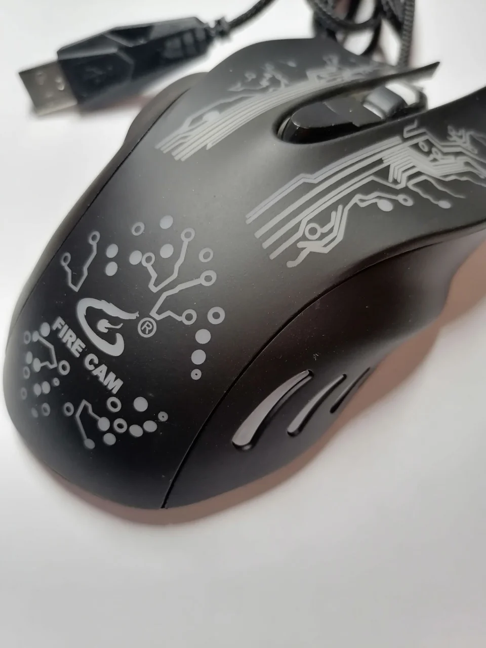 Игровая проводная мышь Fire Cam GM1  с подсветкой