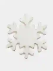 Белый снежинки из фоамирана