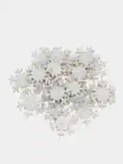 Розовый снежинки из фоамирана