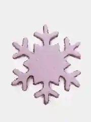 Сиреневый снежинки из фоамирана