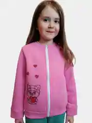 Розовый толстовка тёплая с начёсом,на молнии