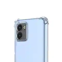 Прозрачный чехол для Vivo Y15A / Y15s 2021, с усиленными углами, силиконовый, прозрачный