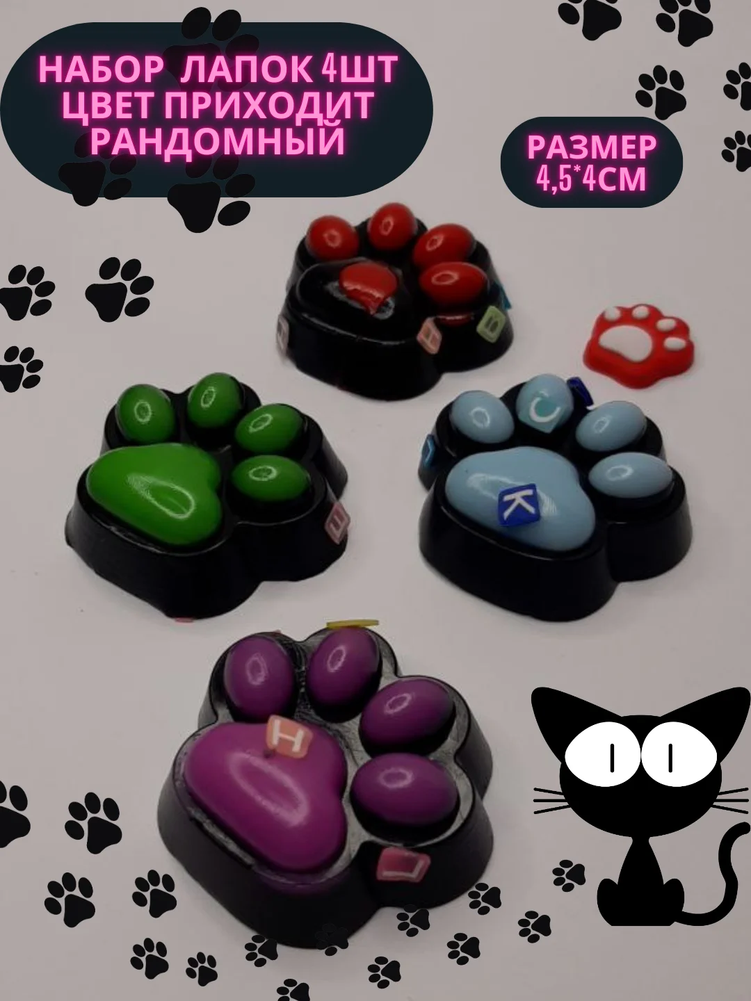 Зелёный хаки игрушка сквиш-антистресс, таба, лапка кошачья, хомяк, орио, куроми, капибара, хеллоу кити