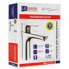 Смеситель Lemark Nero LM0206C, для раковины